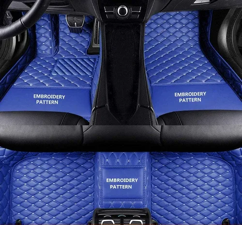 Vista 10 de La personalización privada incluye el 96% de los sedán, SUV, tapetes de coche deportivo, forro de cuero antideslizante, alfombrillas de auto Beige