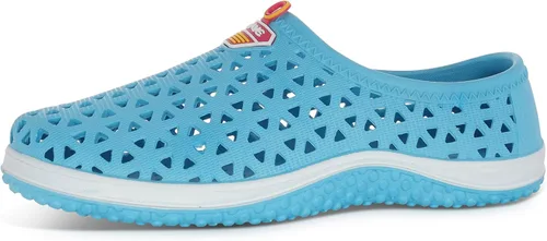 Vista 2 de Zapatos de agua ventilados para mujer, zapatos de ducha antideslizantes, zapatos de meter para piscina, playa, jardín y exteriores