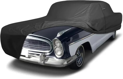 Vista 75 de iCarCover Funda de automóvil personalizada de alta calidad para AMC Ambassador 1965-1973, resistente, impermeable, para todo tipo de clima, lluvia