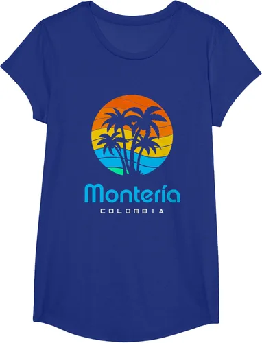 Vista 24 de Camiseta Montería Colombia, Negro
