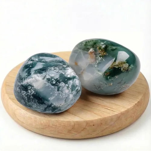 Vista 28 de Piedras de cristal de amatista pulidas - 1 pieza de 1.2" Piedra de preocupación para ansiedad, piedra de palma de bolsillo super grande, piedras