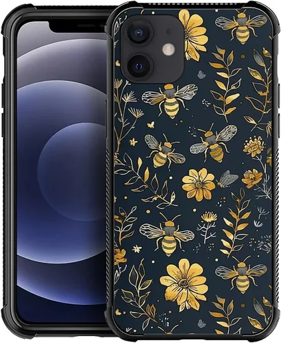 Vista 239 de Funda compatible con iPhone 8 Plus, diseño de oso de bosque otoñal, a prueba de golpes, antiarañazos, carcasa trasera de policarbonato duro
