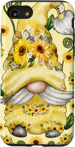 Vista 18 de Unique Sunflower Gnome for Spring and Summer Cute Pattern Case for iPhone 17