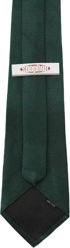 Vista 38 de Soophen corbata para hombre 3.75 pulgadas de color sólido