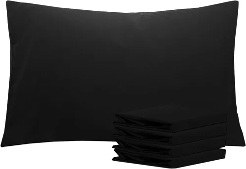 Vista 57 de NTBAY Juego de fundas de almohada estándar, paquete de 2 fundas de almohada de microfibra cepillada de 20 x 26 pulgadas, suaves, sin arrugas Aqua