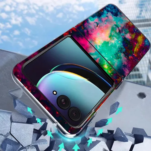 Vista 4 de Razr Plus 2023 - Funda protectora rígida a prueba de golpes para Motorola Razr+ 2023/Razr Plus 2023