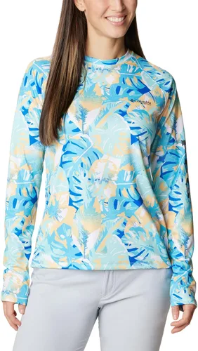 Vista 36 de Columbia womens Super Tidal Tee Long Sleeve Cypress Seamoss