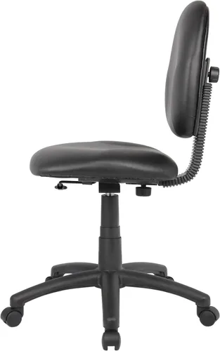 Vista 8 de Boss Office Products Silla de trabajo Dimond sin brazos en negro