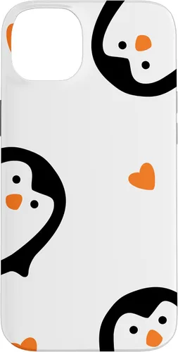 Vista 15 de Cute Penguins Hearts Phone Case for iPhone 17