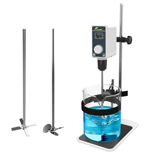 Vista 9 de LAB FISH OS-5E Agitador superior, 10L 200-1200RPM