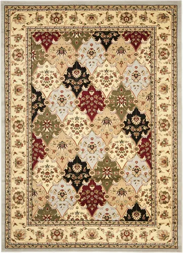 Vista 10 de SAFAVIEH Lyndhurst Collection - Alfombra de pasillo, 2 pies 3 pulgadas x 6 pies, multicolor y rojo, diseño oriental tradicional, no desprende pelusa