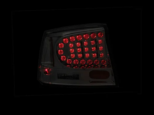 Vista 3 de Anzo USA 321014 Dodge Charger - Conjunto de luces traseras LED negras (se venden en pares)