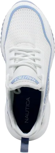 Vista 4 de Nautica - Tenis de deporte para mujer con agujetas, para correr, caminar, casuales.