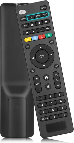 Vista 14 de Paquete de 2 fundas protectoras de control remoto para mando de TV Roku/Funda protectora de silicona - Brilla en la oscuridad (Verde/Azul)