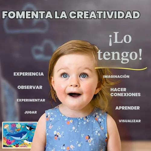 Vista 6 de Rompecabezas de 24 piezas para niños de 3 a 5 años, animales