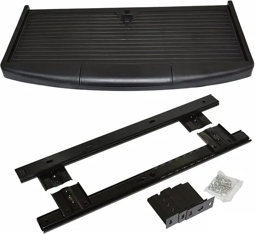Vista 9 de Y&J Bandeja ergonómica de extensión de escritorio para bricolaje, espacio de almacenamiento para cajones de teclado, ideal para el hogar u oficina