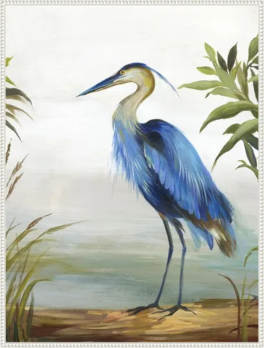 Vista 12 de Amanti Art Lienzo enmarcado para pared, 24 x 18 pulgadas, garza azul de Aimee Wilson, lienzo enmarcado para pared, obras de arte de animales