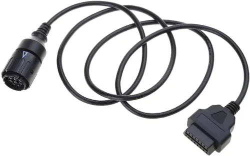 Vista 6 de High-Performances OBD2 Diagnostic Adapter Round 10 Pin Connector to 16Pin OBDII Cable for D Motorcycle Motorbike