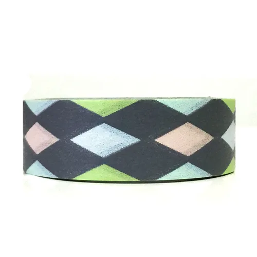 Vista 8 de Wrapables Cinta adhesiva Washi de patrones coloridos, 100% Bonheur