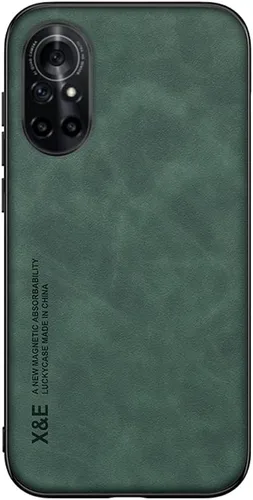 Vista 6 de Kepuch Funda Silklike para Huawei Nova 8 - Cubierta Parachoques Placa De Metal Incorporada Para Huawei Nova 8 - Negro Seda-Negro