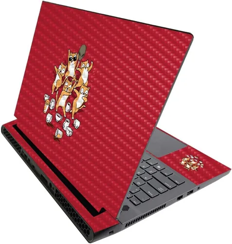 Vista 651 de MightySkins - Skin brillante con purpurina para Alienware M17 R3 (2020) y M17 R4 (2021) - Diversión de los años 90 Acabado duradero con purpurina