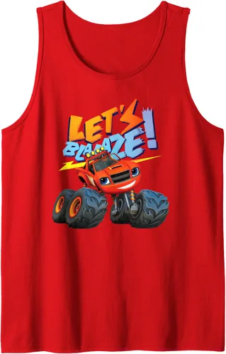 Vista 13 de Camiseta sin mangas Blaze Let's Blaze!, Negro, S