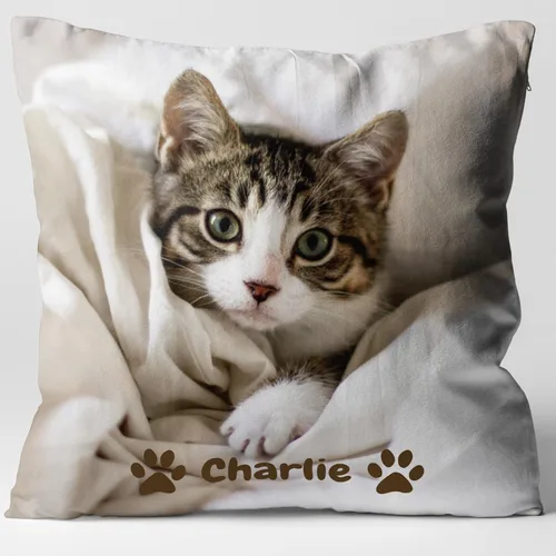 Vista 12 de Almohada personalizada con foto y texto - Regalo conmemorativo personalizado para la familia, aniversario, boda, almohada decorativa de 16 x 16
