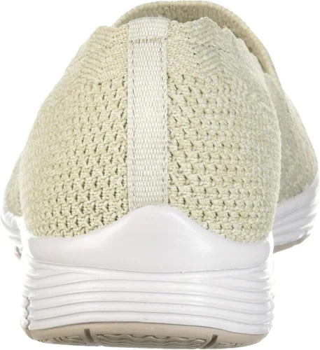 Vista 3 de Skechers Seager-Stat-Scalloped Collar, Skech-Knit Slip-on-Classic Fit Mocasines para mujer