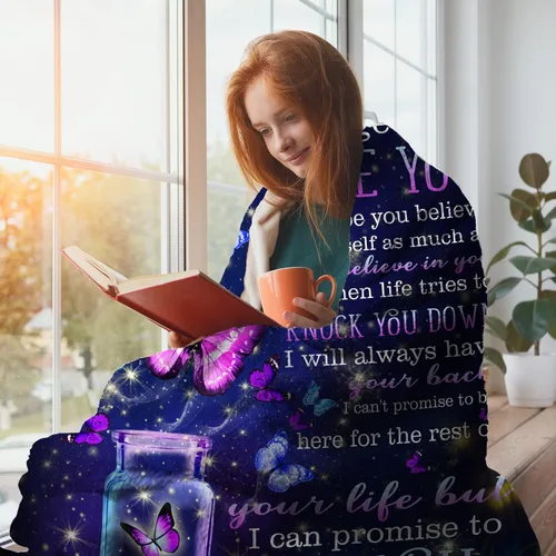 Vista 7 de Regalos para Mi Hija de Mamá, Regalos para Mi Hija Manta de Mamá, Mantas para Hija, Cumpleaños Aniversario Graduación