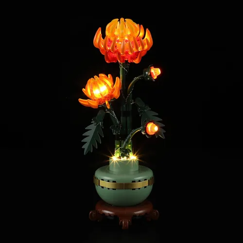 Vista 34 de Kit de iluminación LED Briksmax para árbol bonsái – Compatible con el modelo de bloques de construcción Lego 10281 – no incluye el set de Lego