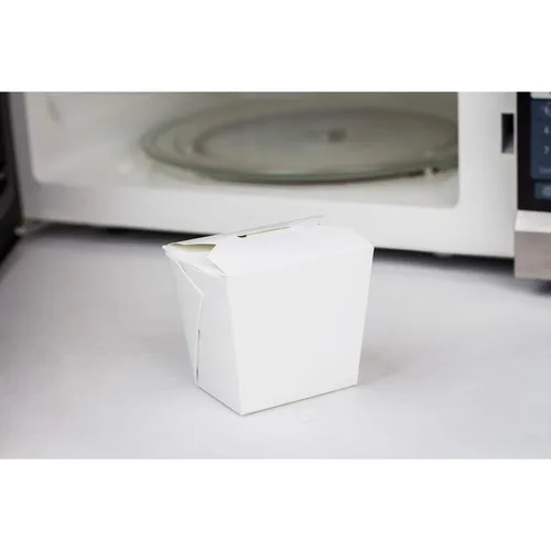 Vista 2 de Karat FP-FP16W - Contenedor de papel para llevar de 16 onzas, color blanco (caja de 450)