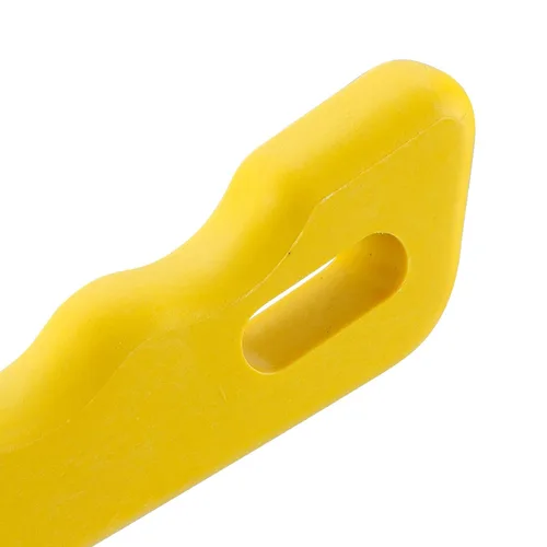 Vista 4 de Juego de 2 cepillos de alambre para rascar, acero inoxidable resistente de 11 pulgadas con mango de plástico, herramienta de mano para doblar