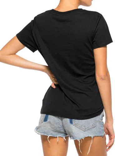 Vista 2 de Nlife Camiseta de manga corta con texto en inglés "I Need My Space" para mujer, diseño de la NASA