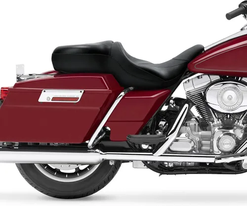 Vista 5 de TCT-MOTORPARTS Almohada de Asiento para Conductor y Pasajero Negro Compatible con Harley Touring Electra Glide Ultra Classic Standard FLHTC 1997-2007
