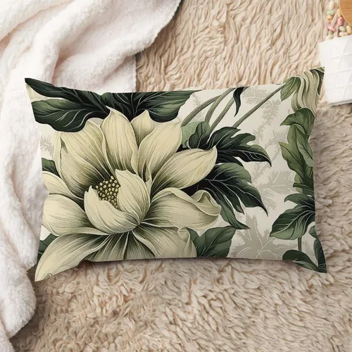 Vista 28 de ArogGeld Fundas de cojín de estilo chinoiserie, diseño de flores y pájaros, color rosa rubor, diseño de animales de pavo real, jardín asiático