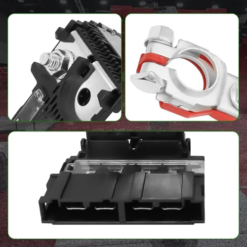 Vista 7 de Fusible de batería 24380-79913 y abrazadera de terminal de batería positiva 24340-7F000 para Nissan NV200 2013-2022 350Z 2003-2009 para Infiniti