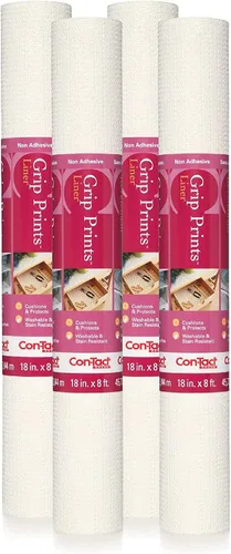 Vista 16 de Con-Tact Brand Grip Prints - Forro versátil y duradero no adhesivo antideslizante para cajones y gabinetes, 12 pulgadas por 5 pies en piedra