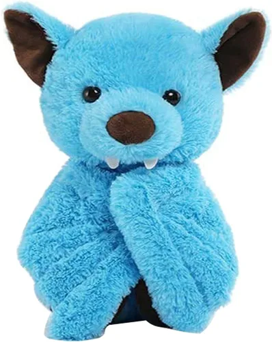 Vista 4 de AngelGift Peluche de murciélago de peluche de 11 pulgadas para Halloween, muñeco de peluche para dormir, juguetes para cumpleaños, Navidad, regalos