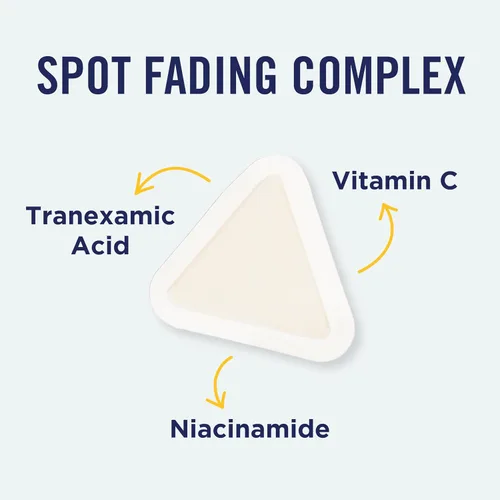 Vista 4 de PanOxyl Parches iluminadores de manchas: recomendados por dermatólogos, ayudan a desvanecer las manchas oscuras después del acné y reducen