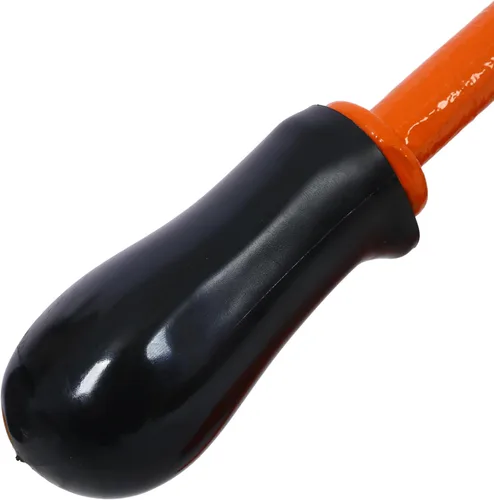 Vista 6 de Exprimidor de cítricos de hierro fundido, prensa manual extra grande de grado comercial, exprimidor de encimera resistente para jugo de naranja