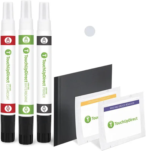 Vista 71 de TouchUpDirect 614 Blanco Hielo Compatible con Pincel de Pintura de Retoque Exacto para Volvo - Kit Esencial