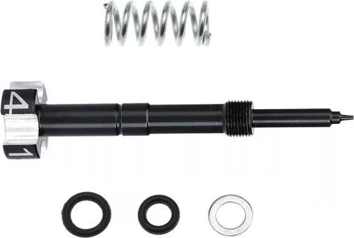 Vista 2 de Tornillo de mezcla de combustible de aire para Keihin FCR Carb para Honda CRF150R CRF150R para Yamaha YFZ450 YZ250F YZ426F YZ450F para Kawasaki Negro
