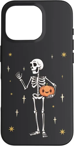 Vista 19 de Funda divertida de Halloween con diseño de esqueleto para iPhone 11