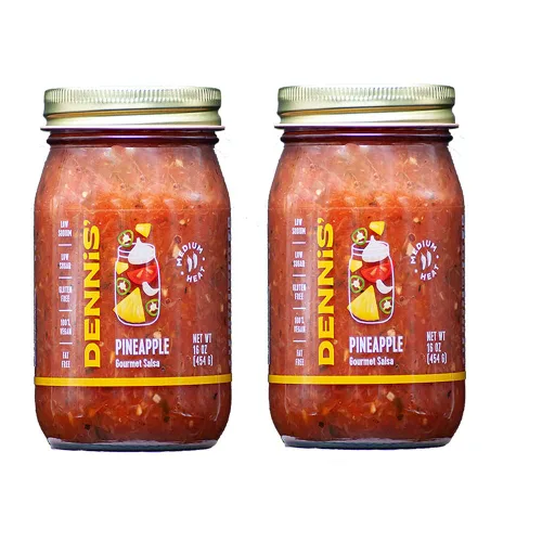 Vista 9 de Dennis' Gourmet - Salsa de frijoles negros y maíz totalmente natural Esta salsa fresca y abundante para restaurante es baja en azúcar, baja