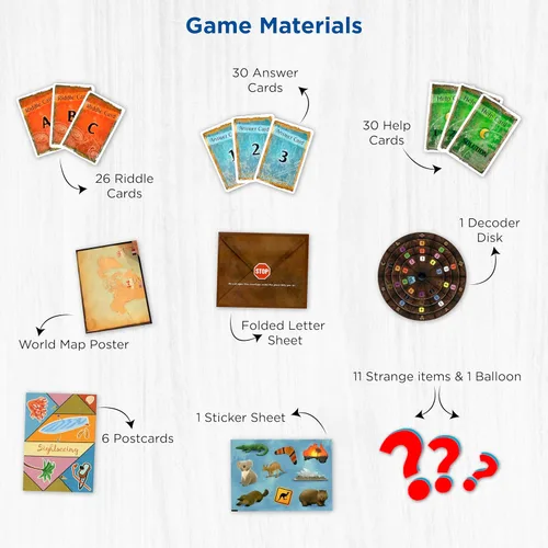Vista 3 de EXIT: El Último Acertijo del Profesor Sala de Escape Rompecabezas Resolución de Misterios Caza del Tesoro Juego de Kosmos Sala de Escape