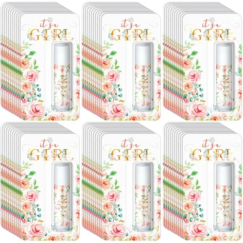 Vista 23 de Paquete de 30 Pequeño Vaquero Baby Shower Juegos Premios Regalos de Fiesta Bálsamos Labiales a Granel Obsequios para Ganadores Adultos Invitados