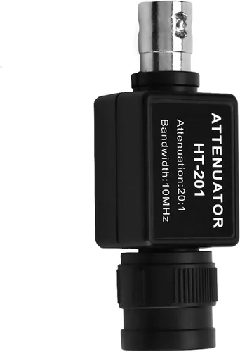 Vista 2 de TOPINCN Atenuación pasiva del atenuador HT201 para la atenuación del osciloscopio 20: 1 con ancho de banda de 10MHz