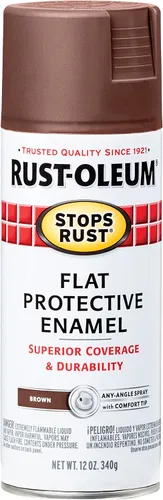 Vista 17 de Rust-Oleum 7776830 - Pintura en aerosol para prevención del óxido, 12 onzas, negro plano