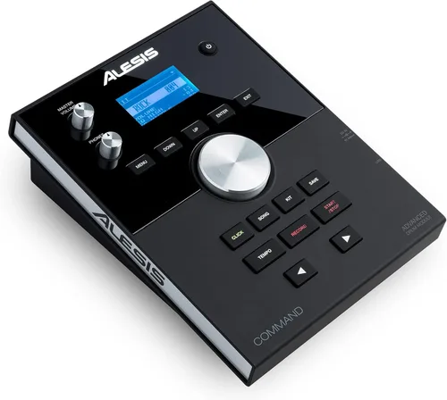 Vista 9 de Kit Alesis Drums Command Mesh SE - Set de batería eléctrica con almohadillas de malla de doble zona silenciosas, conectividad USB MIDI y más de 600