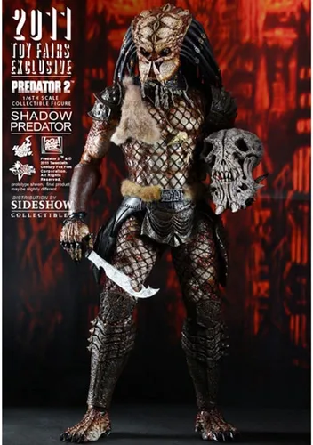 Vista 2 de Hot Toys Predator Toy Fair 2011 - Figura de acción exclusiva a escala 1/6 Shadow Predator